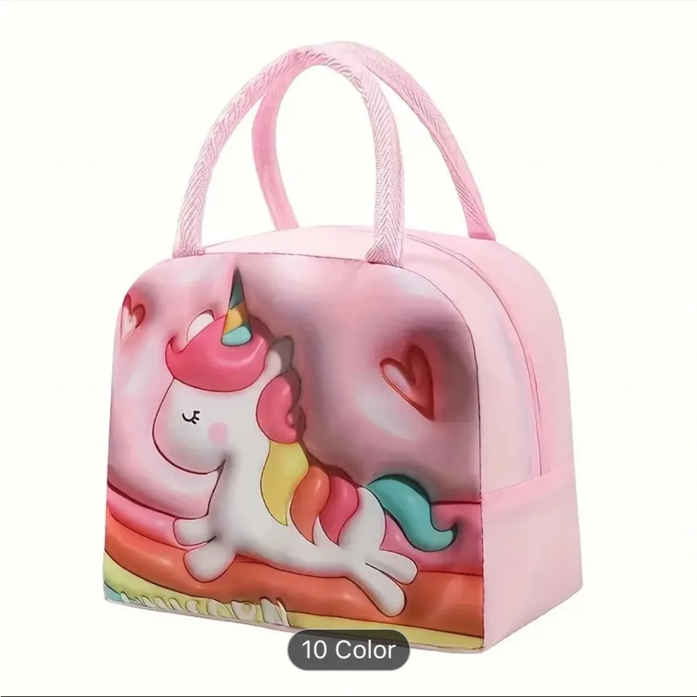Kids Cute Cartoon Lunch Bag NWOT‎